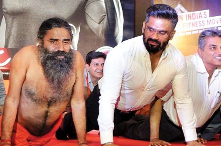 Suniel Shetty and Patanjali join hands for Mission Fit India