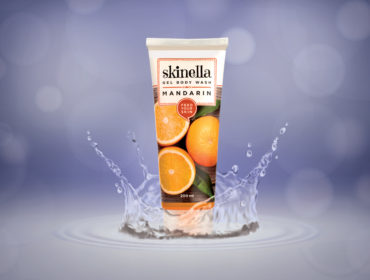 Delight in Mandarin Magic with Skinella’s exclusive gel body wash