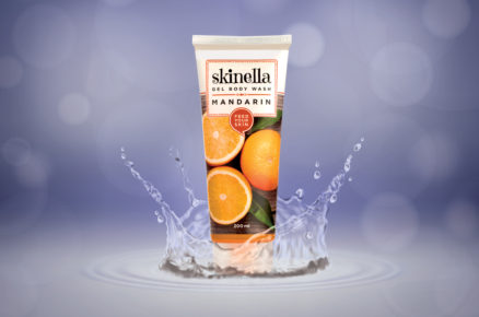 Delight in Mandarin Magic with Skinella’s exclusive gel body wash