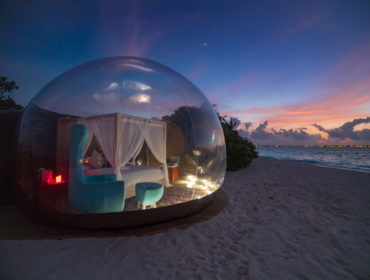 Bubbling at the Maldivian beaches