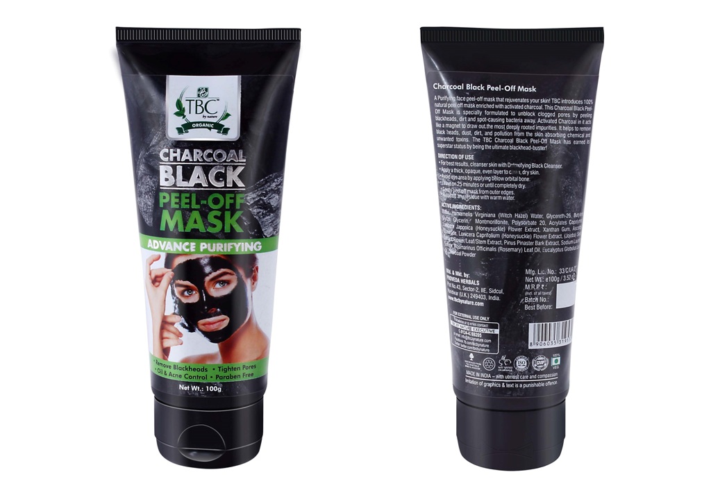 Charcoal Black Peel - off Mask