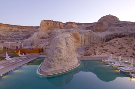 Experience enchanting Crystal Sound Bowl Therapy at Amangiri