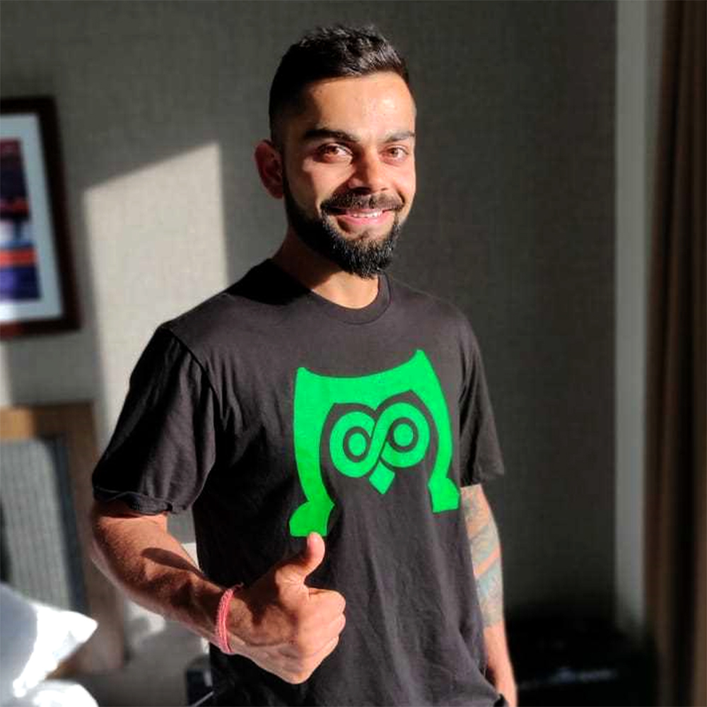 Virat Kohli Mr Owl shirt