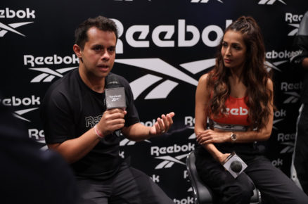 Malika Arora launches the Reebok Fit hub 3.0 in the capital