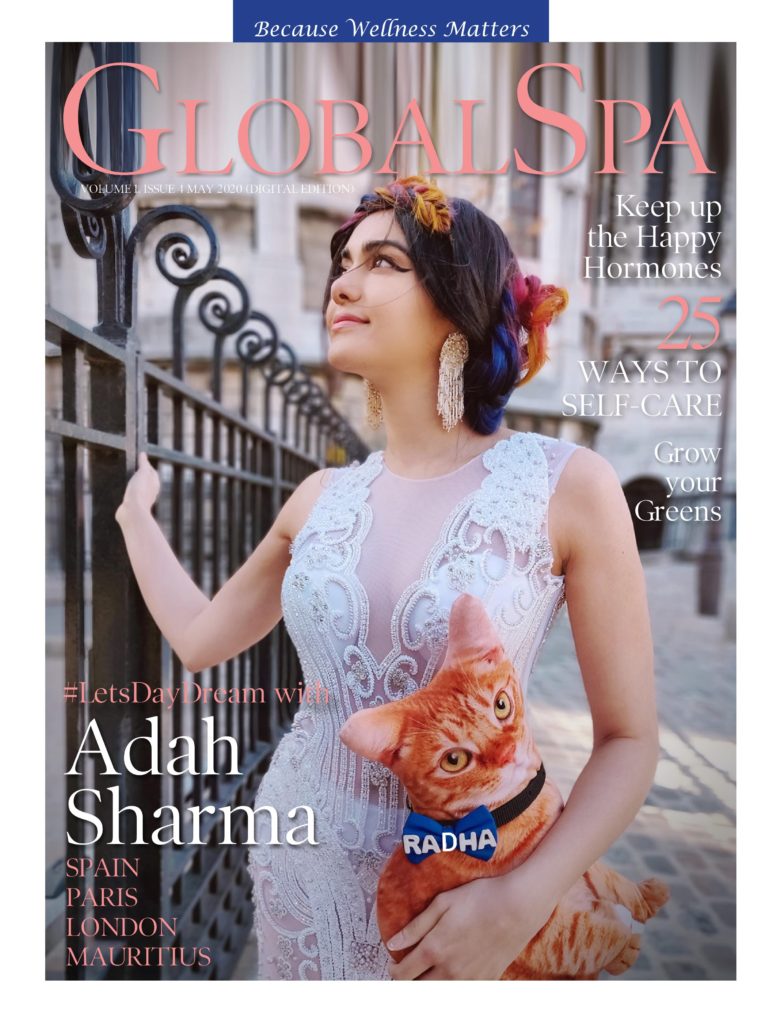 GlobalSpa May Digital- Cover Adah Sharma