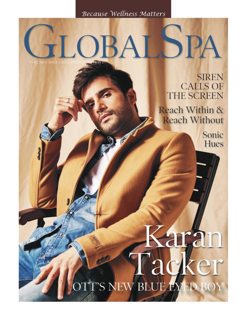 GlobalSpa July- Cover- Karan Tacker