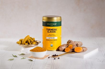 Say Yes to Latte with VAHDAM Teas Organic Turmeric Latte Collection