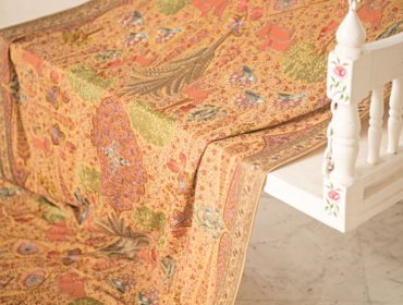 9 Emotions woven into 7 yards of Drape