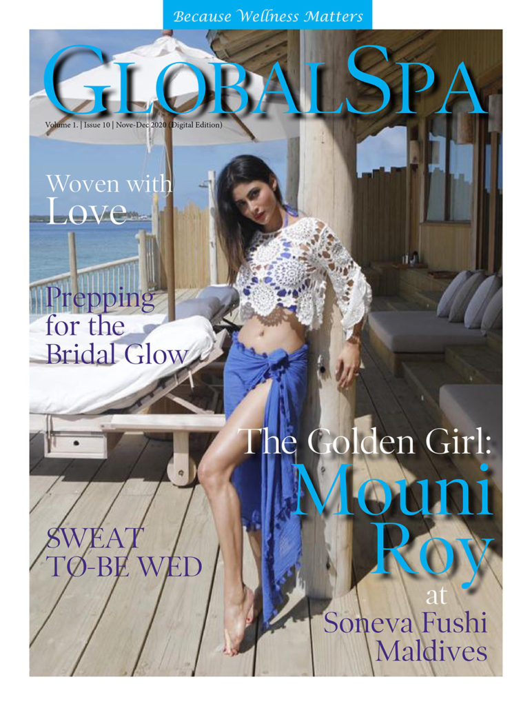 GlobalSpa December- Mouni Roy Cover