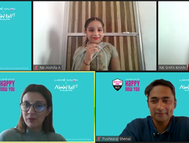 Spread #HappySmiles: Lakme Salon X Ananya Panday with Project Nanhi Kali