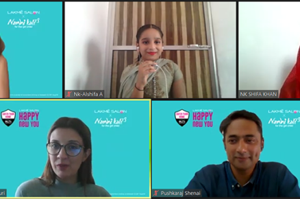 Spread #HappySmiles: Lakme Salon X Ananya Panday with Project Nanhi Kali