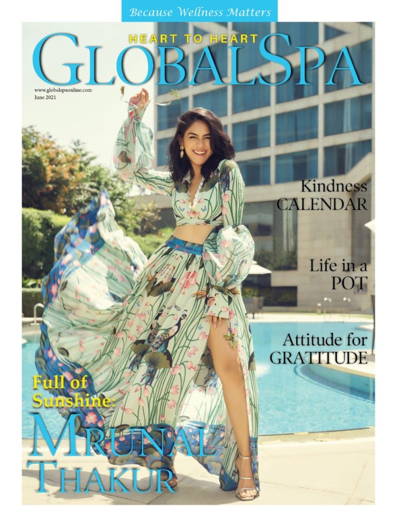 GlobalSpa Digital Edition Mrunal Thakur Cover Image