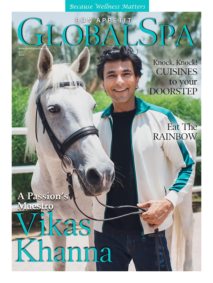 GlobalSpa Digital Edtion Vikas Khanna Cover