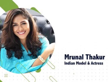 Globalspa Magazine in Discussion with Mrunal Thakur