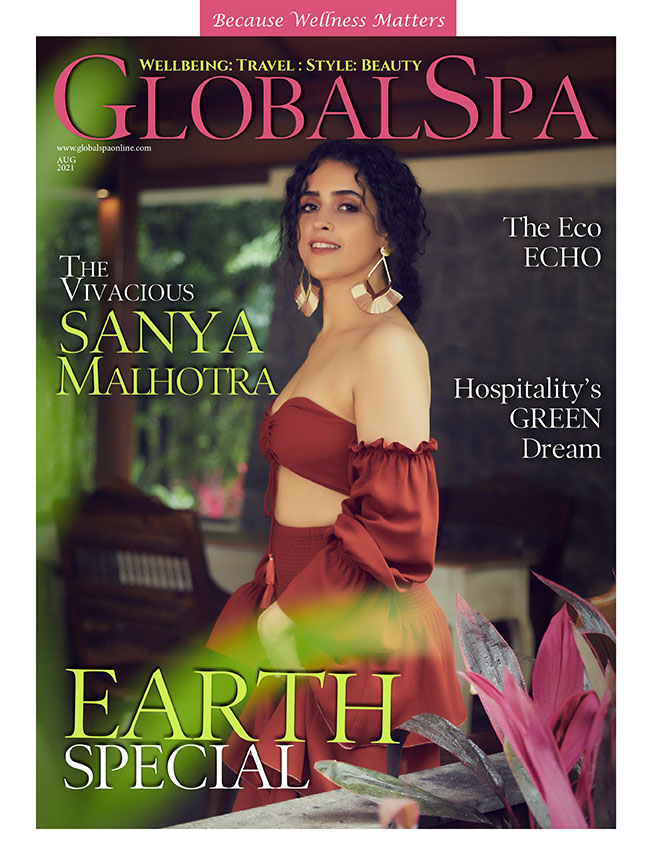 GlobalSpa Digital Edition Sanya Malhotra Cover
