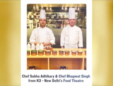 GlobalSpa Scrumptious Saturday- Chef Subha Adhikary and Chef Bhagwat Singh