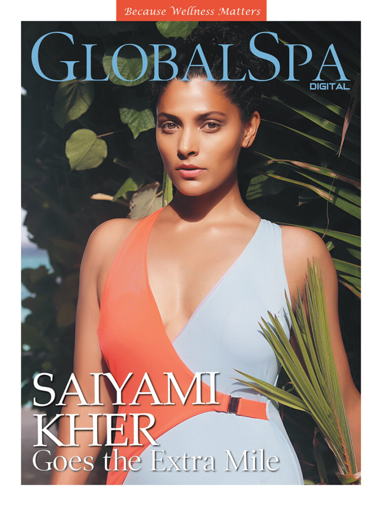 GlobalSpa Digital Edition Saiyami Kher Cover