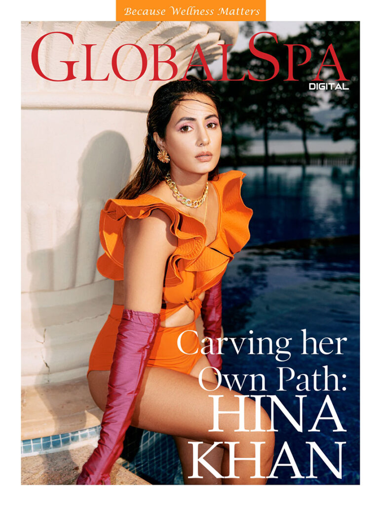 GlobalSpa Digital Issue Hina Khan Cover