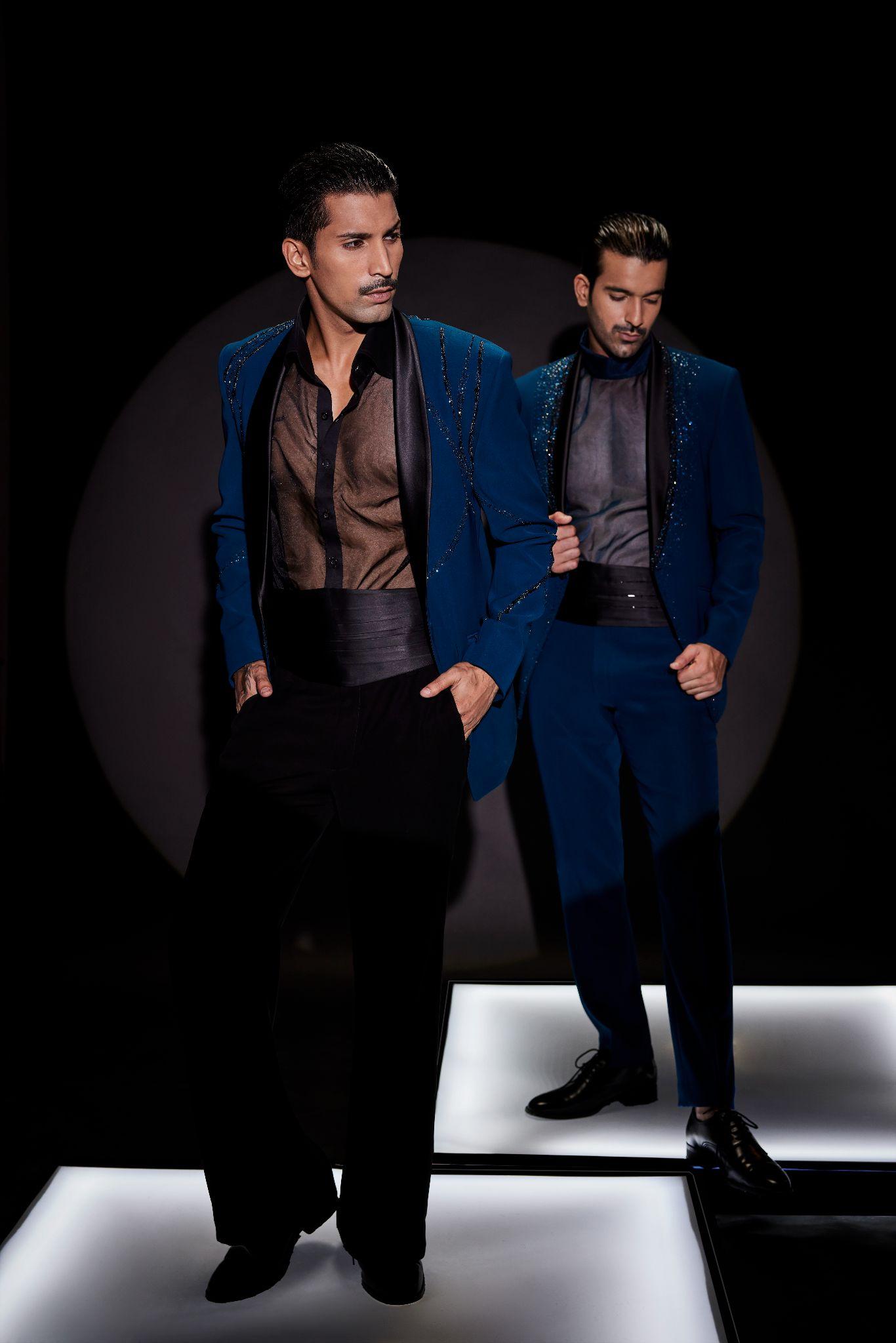 Sarab Khanijou's Bioluminescence Collection is a Distinctive Representation of the Modern Indian Man-Cover Image