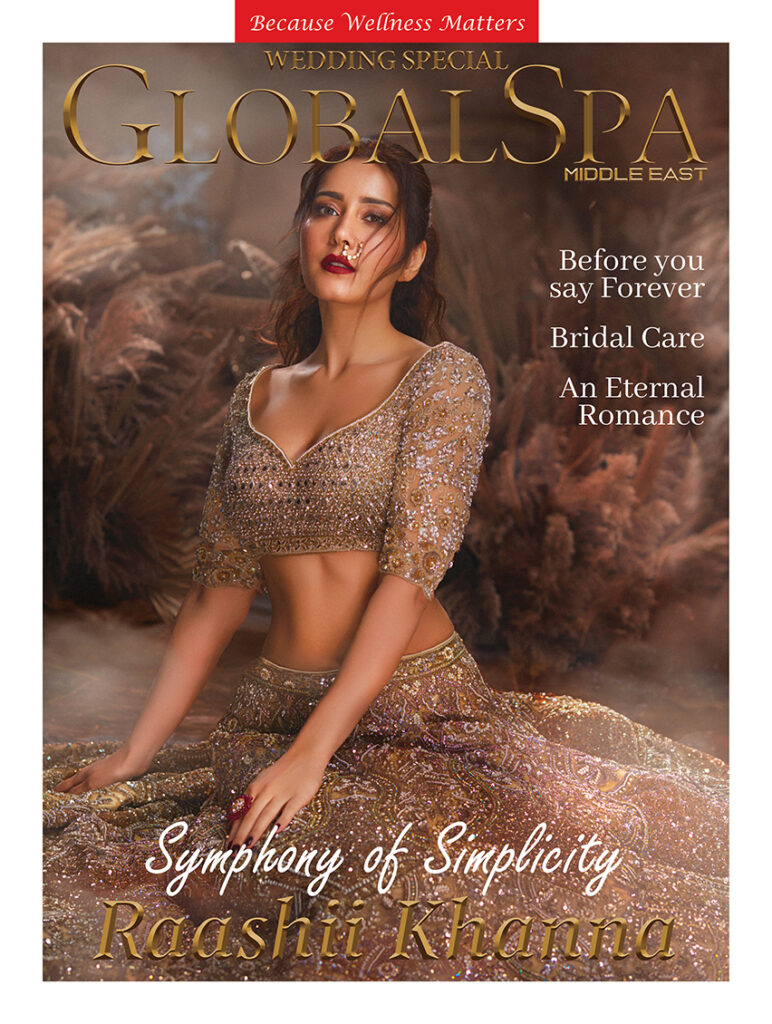 GlobalSpa Middle East Raashi Khanna Cover