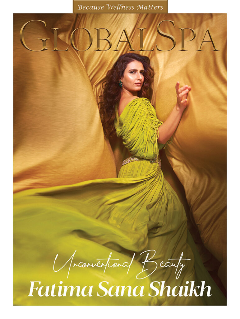 GlobalSpa Digital Issue Fatima Sana Shaikh Cover GlobalSpa Digital Issue Fatima Sana Shaikh Cover