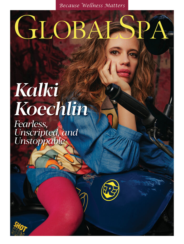 GlobalSpa Digital Issue Kalki Koechlin Cover GlobalSpa Digital Issue Kalki Koechlin Cover