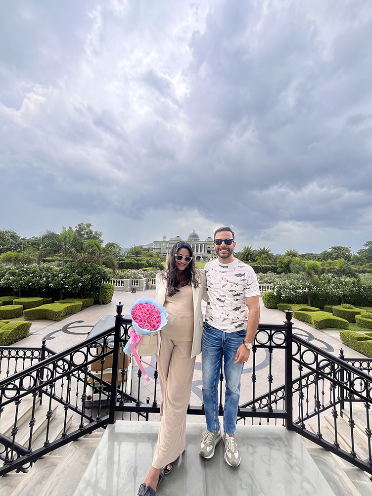 On A Babymoon, At Raffles Udaipur-Cover Image